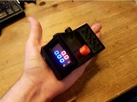 Portable Mod for my Ammeter (10/50/100A) Housing (18650 accu/TP4056 charging) by SolarGermany