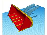 1/10th scale Loader Buckets by Seafax