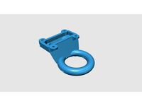 Toilet Duct for Anycubic Kossel by charlesmouse