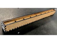 Straw Case Box with Sliding Door - Laser cutter by saturdayxiii