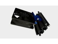 V-slot fan holder (60,80mm) by CaptainDz