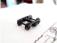SZHD/RZHD railcar bogie 1:87 (H0) by AIM4