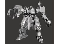 Wanzer "Front Mission" Robot by Jace1969