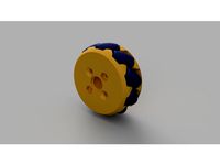 70mm Mecanum Wheel by ab86uk