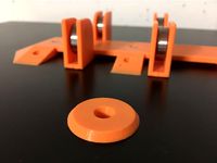 IKEA LACK Filament Guide, screw version PTFE compatible by Surfgeorge1