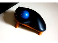 Ergonomic Wedge for Thumb-Style Trackballs by kichigai
