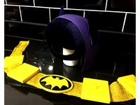 Batgirl 1967 Cowl and Utility Belt by HelenaLove