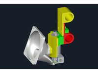 X Carriage, Fan and Extruder by Fractalweb