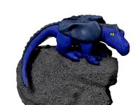 Modeling clay dragon 3D scan by Gophergames