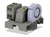 E3D V6 carriage for 4Max by Chrisitan