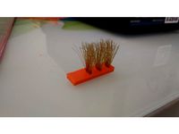 Brush for cleaning Nozzle with the Start G-Code by 3jcube