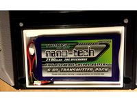 Taranis Q X7 battery tray 80x44x16mm by MadChef