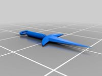 Hiraishin Kunai by Acheron Repaired STL Version by OsbornPrinting