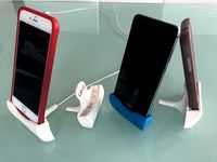 iphone parametric stand desk holder by ipa011