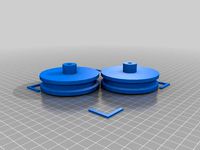 Plotter Brush - Reversible Motor - Wheels - 5.5 Space by TomEstlack