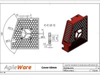 Geeetech i3 Electronics Cover by rlogiacco