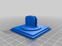 Coin Cell Holder with Base by twistedream13