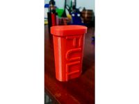 Simple 18650 baterries case by Bordorik