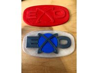 EXO: Exodus Coalition Elite Dangerous Wing Badge by Kahnindustries