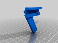 Fan Holder for 50 x 50 Fan - fit 20 20 Alu Rail (90°) by timotester