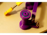 Steering Pivot Spacer and Optimized Servo Horn for MyRCCar MTC by BotYoyo