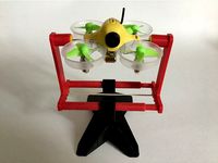 Micro Quadcopter Drone Balancing Tool and Stand by 3drebeldesign