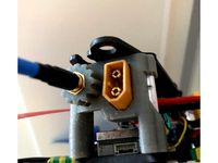 Lisam 210 Rear Antenna Holder TBS & XT60 by freegiga