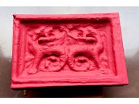 Cardiff Bay Pierhead Building Dragon Tile by DrAndrewThomas
