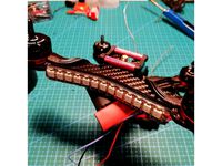 U180 quadcopter 3D-printed parts by Ledimestari