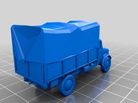 Bedford OXD WW2 British Lorry Truck 1:100 15mm scale by Pheznik