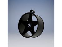 Wheel Keychain by MaczkanicsG