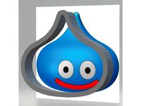 Dragon Quest Slime Cookie Cutter by y1ff
