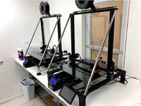 CR-10S, S4, S5 Dual Z Threaded Rod Sync by iWalldock