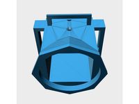 1x3w  Ultra light slight head lamp  enclosure  by michalow204