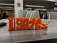 Stacking Numbers by ZebraBuilds