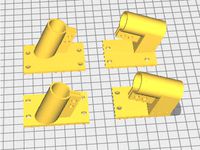 CR-10S Vertical Brace Rev 2 by dagnabitboy
