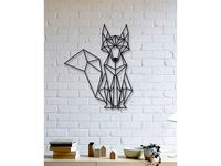 Fox Wall Sculpture 2D by UnpredictableLab