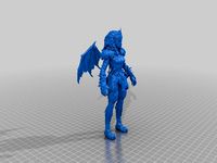 Fortnite Valkrie with glider by ButterPuppet