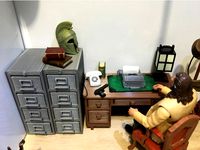 Typewriter (1:18 scale) by zanzastoys