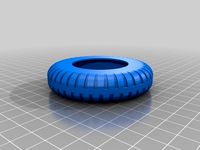 wheel and tyre for military truck by darioc