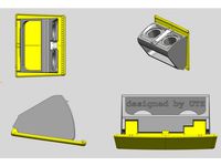 Aschenbecher Ersatz W203 Hinten by Utz