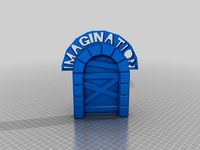 a closed door to imagination by Syzguru11