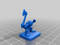 HeroQuest - Goblin with Axe by selas