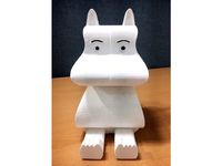 Moomin cellphone holder by ElenaHJ