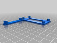 Wanhao I3 v2 / Maker Select mounting bracket for FYSETC 67*32mm mosfet by ej0rge