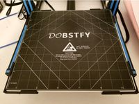 Removable Magnetic Build Surface for CR-10 by LazyTArrow