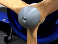 F4U / F2G Corsair Nose Cone / Spinner for 3DLabPrint model by Jasenk