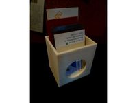 4 Visit cards desktop holder by jorgecivantos