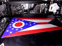Flag of U.S. State of Ohio by gallaghersart