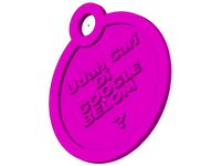 "Udah Cari Di Google Belom" Keychain by Justpass